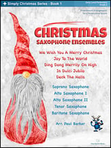 Christmas Saxophone Ensembles - Book 1 P.O.D. cover